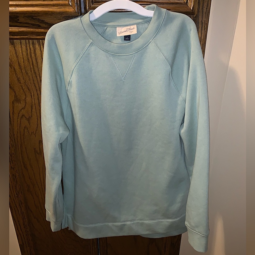 Like new cozy mint colored sweater from target, size M